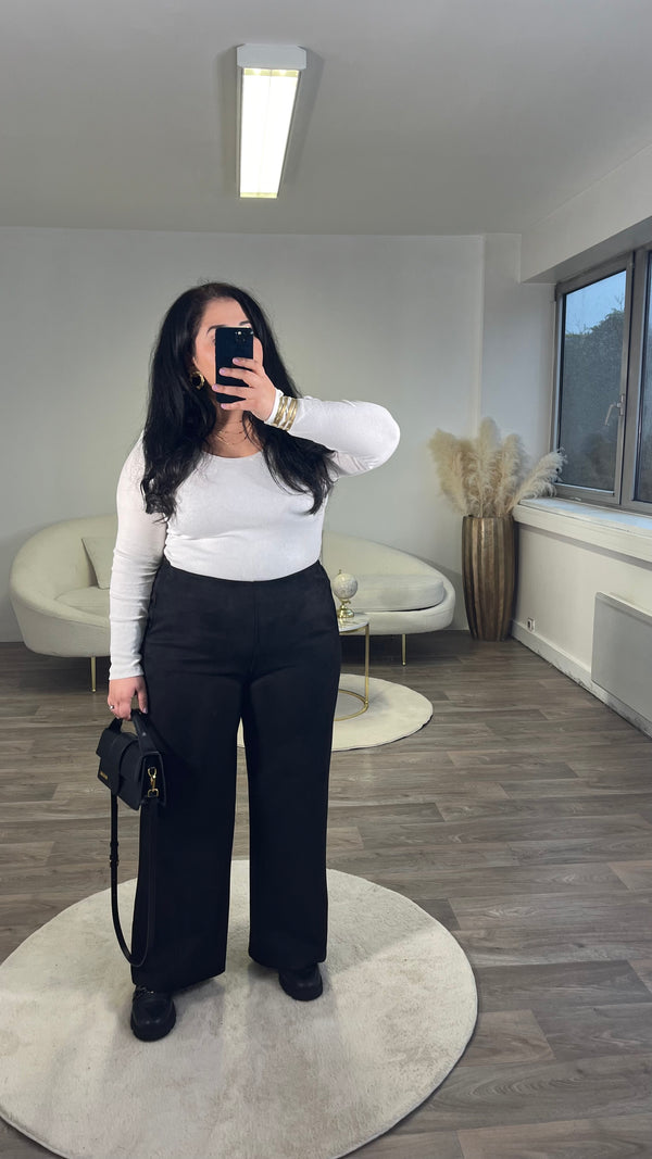 Pantalon en daim