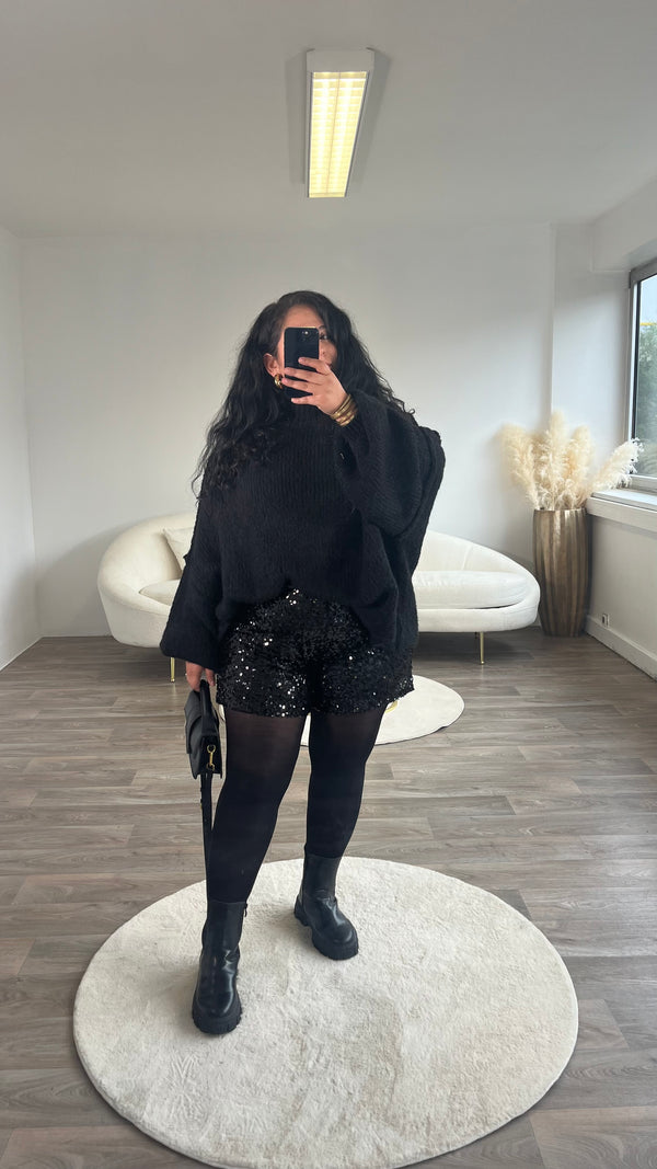 Short à sequin
