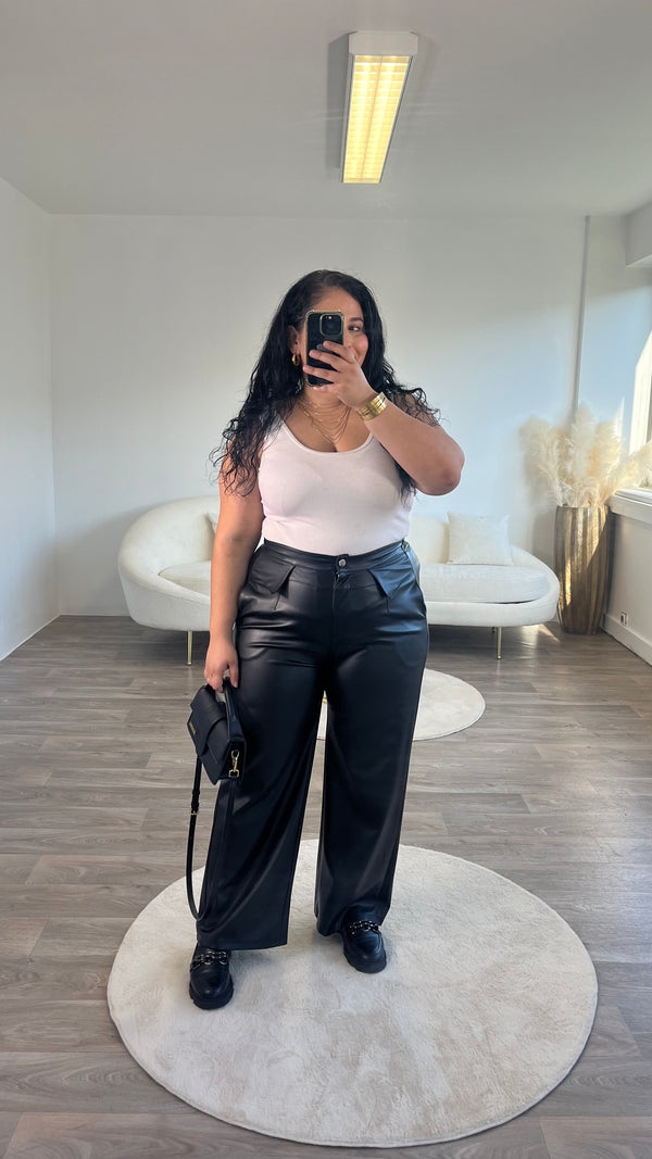 Pantalon similicuir