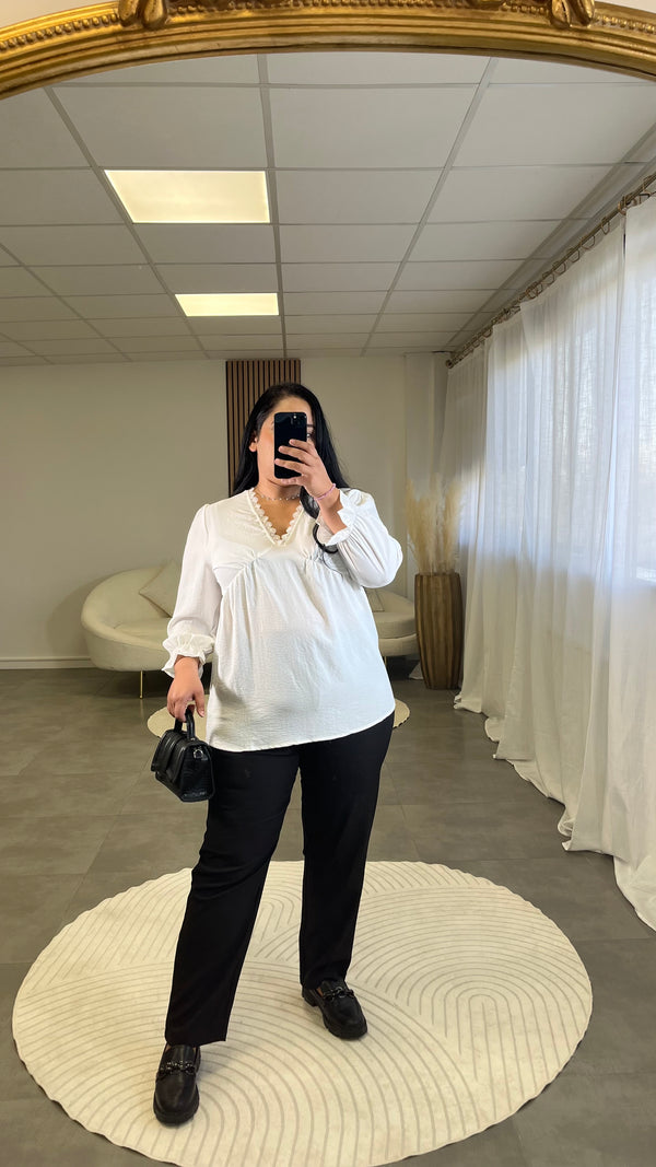 Blouse blanche Kelly