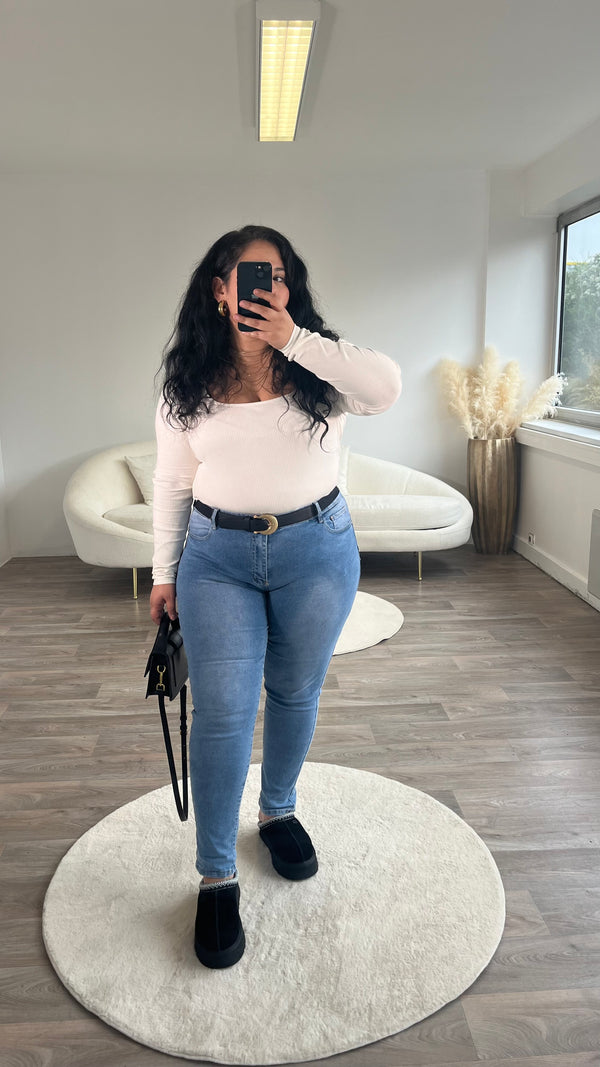 Jean push up slim