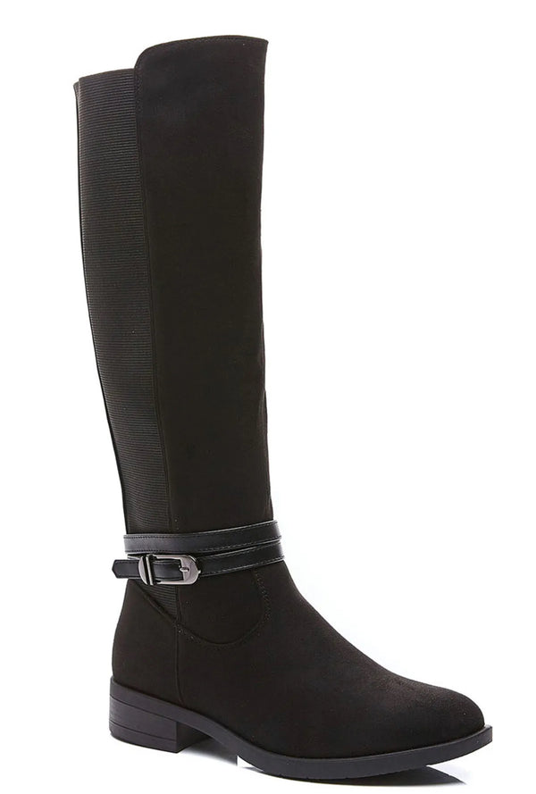 Botte longue noir