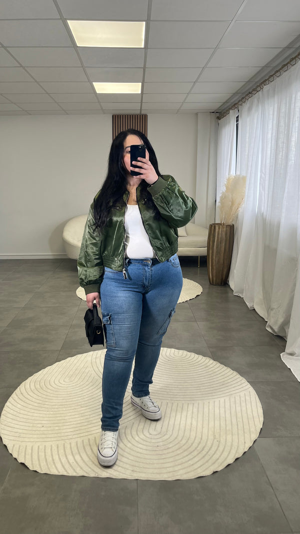 Bomber kaki