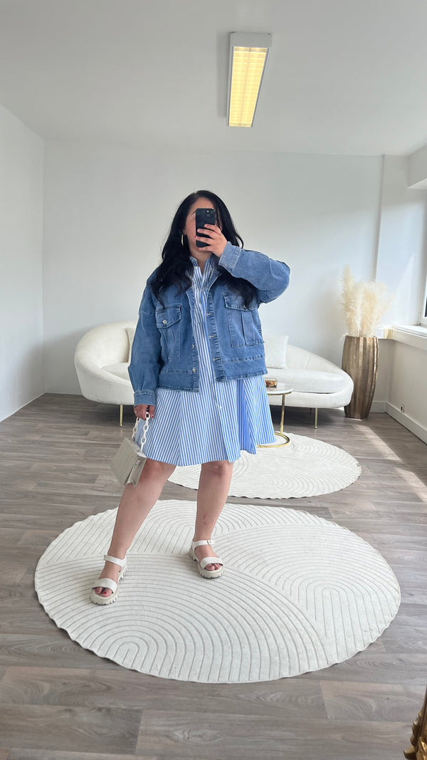 Veste en jean stretch
