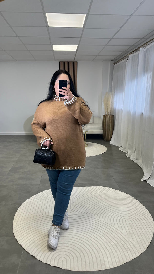 Pull tendance camel