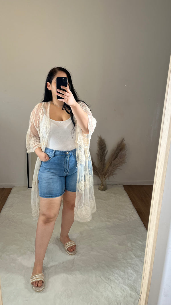 Short en Jeans stretch